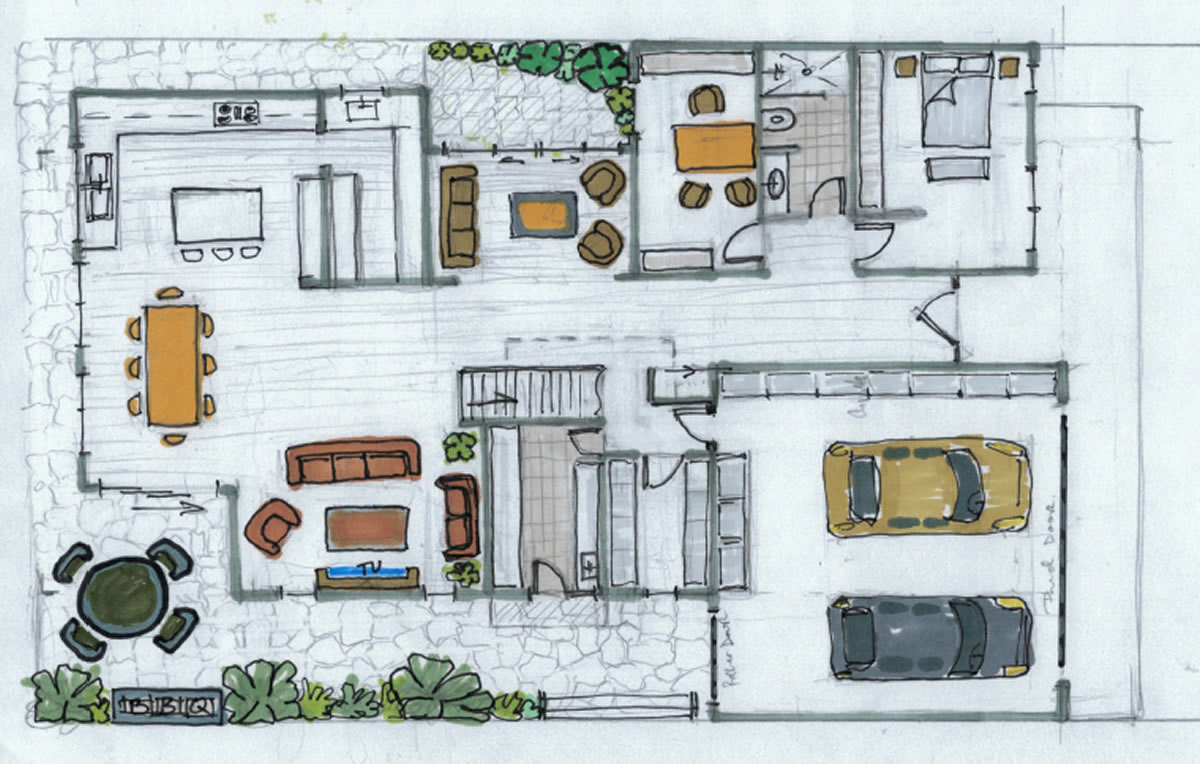 Home Layout Drawing